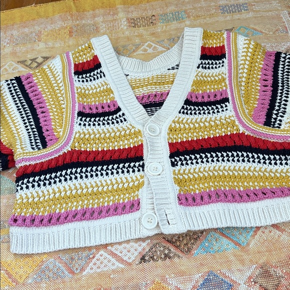 ba&sh Romy Reversible Cardigan Sweater - Picture 3 of 8